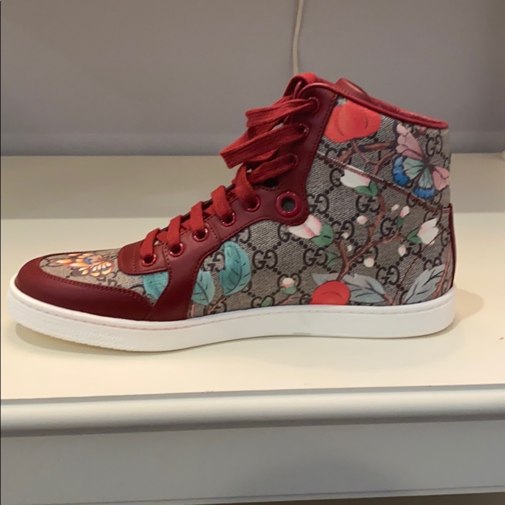Gucci Limited Edition Hummingbird High Top Sneaker
